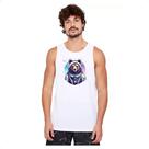 Camiseta Regata Urso pardo astronauta Camiseta Regata Urso pardo astronauta