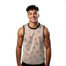 Camiseta Regata Verão Estilo Moda Praia Borboletas Cartoon Funny Colorido 1614