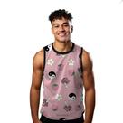 Camiseta Regata Verão Estilo Moda Praia Cogumelo Morango Flores Yin Yang 1433 Camiseta Regata Verão Estilo Moda Praia Cogumelo Morango Flores Yin Yang 1433