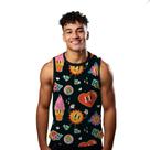 Camiseta Regata Verão Estilo Moda Praia Coração Sol Sorvete Arte Pop 961 Camiseta Regata Verão Estilo Moda Praia Coração Sol Sorvete Arte Pop 961