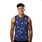 Camiseta Regata Verão Estilo Moda Praia Coruja Noite Cartoon Lua Dark 871 Camiseta Regata Verão Estilo Moda Praia Coruja Noite Cartoon Lua Dark 871