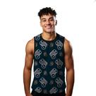 Camiseta Regata Verão Estilo Moda Praia Dinheiro Money Investimento Moedas 1462