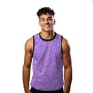 Camiseta Regata Verão Estilo Moda Praia Emojis Roxo Cartoon Happy 1064 Camiseta Regata Verão Estilo Moda Praia Emojis Roxo Cartoon Happy 1064
