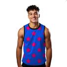 Camiseta Regata Verão Estilo Moda Praia Estrelas Cartoon Rosa Pink 818