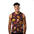 Camiseta Regata Verão Estilo Moda Praia Fast Foods Comida Gordura Fome 885 Camiseta Regata Verão Estilo Moda Praia Fast Foods Comida Gordura Fome 885