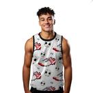 Camiseta Regata Verão Estilo Moda Praia Futebol Cartoon Chuteira Bolas Funny 1141 Camiseta Regata Verão Estilo Moda Praia Futebol Cartoon Chuteira Bolas Funny 1141