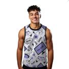 Camiseta Regata Verão Estilo Moda Praia Level Up Game Cartoon Video 916