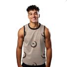 Camiseta Regata Verão Estilo Moda Praia Lua Estrela Listras Cartoon 1737