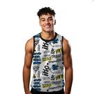 Camiseta Regata Verão Estilo Moda Praia Original Stay Palavras Grafite 1065