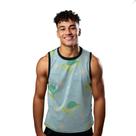 Camiseta Regata Verão Estilo Moda Praia Tartaruga Cartoon Mar Estrela Funny 1771