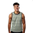 Camiseta Regata Verão Estilo Moda Praia Zig Zag Listras Desenho Arte Formas 1869 Camiseta Regata Verão Estilo Moda Praia Zig Zag Listras Desenho Arte Formas 1869