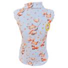 Camiseta Regatinha Raposinha Off White para cachorro e gato