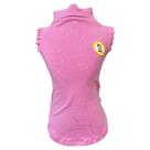 Camiseta Regatinha Rosa Brilhos para cachorro e gato