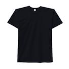 Camiseta Regular de Algodão Decote Redondo Masculino Malwee 1000004423 Preto