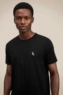 Camiseta Regular Patch Tricolor Reserva Preto M Camiseta Regular Patch Tricolor Reserva Preto M
