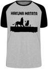 Camiseta Rei Leão Hakuna Matata Blusa Plus Size extra grande adulto ou infantil