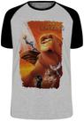 Camiseta Rei Leão Simba Blusa Plus Size extra grande adulto ou infantil