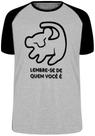 Camiseta Rei Leão Simba Lembre-se de quem você é Blusa Plus Size extra grande adulto ou infantil