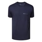 Camiseta Reserva Algodão Pima Estampa Minimal Retangulo Azul