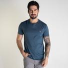 Camiseta Reserva Regular Patch Tricolor Azul