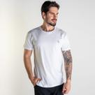 Camiseta Reserva Regular Patch Tricolor Branca