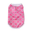 Camiseta Respirável De Verão Para Cães E Gatos, Colete Macio E Confortável Com Estampa De Patas Para