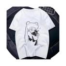 Camiseta Retro Sailor Moon Anime De Algodão Com Manga Curta Para Homens E Mulheres, Casual, Camiseta Retro Sailor Moon Anime De Algodão Com Manga Curta Para Homens E Mulheres, Casual,