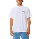 Camiseta Rip Curl Australia Map Desto White Camiseta Rip Curl Australia Map Desto White