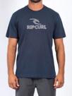 Camiseta Rip Curl icon palm tee dark navy azul marinho