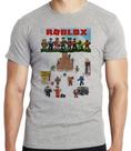 Camiseta Roblox Skins Blusa criança infantil juvenil adulto camisa todos tamanhos