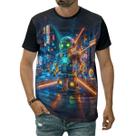 Camiseta Robô Brinquedo Aventura Diversão Tecnologia Estilo Camiseta Robô Brinquedo Aventura Diversão Tecnologia Estilo