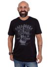 Camiseta Rock Hard Guitar Preta.