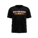 Camiseta Rock Punk Bad Religion Logo Bad Religion Logo Algodão Premium Unissex