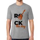Camiseta Rock the day - Foca na Moda