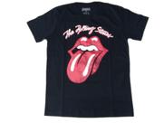 Camiseta Rolling Stones Blusa Preta Banda Rock Unissex Bo584 BRC