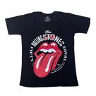 Camiseta Rolling Stones Logo Blusa Adulto Unissex Banda de Rock Epi044