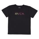 Camiseta RVCA Floral Flame Plus Size SM25 Masculina Preto