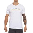 Camiseta RVCA Krome Masculina Branco Camiseta RVCA Krome Masculina Branco
