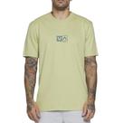 Camiseta RVCA Mini Balance Box SM25 Masculina Verde Claro Camiseta RVCA Mini Balance Box SM25 Masculina Verde Claro
