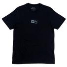 Camiseta RVCA Mini Balance Box SM26 Masculina Preto