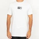 Camiseta RVCA Mini Balance Box WT26 Masculina Branco Camiseta RVCA Mini Balance Box WT26 Masculina Branco