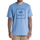 Camiseta RVCA Va All The Way Azul Claro Camiseta RVCA Va All The Way Azul Claro