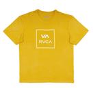 Camiseta RVCA VA All The Way Plus Size SM25 Mostarda