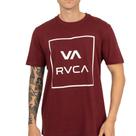 Camiseta RVCA VA All The Way SM26 Masculina Vinho Camiseta RVCA VA All The Way SM26 Masculina Vinho
