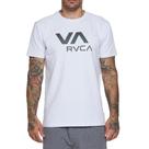 Camiseta RVCA VA Brand SM25 Masculina Branco