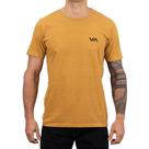 Camiseta RVCA VA Pigment Masculina Amarelo