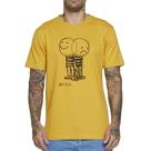 Camiseta RVCA Venn Diagram SM25 Masculina Mostarda Camiseta RVCA Venn Diagram SM25 Masculina Mostarda