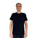 Camiseta Sallo Slim Manga Curta Preta 1157 Camiseta Sallo Slim Manga Curta Preta 1157