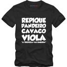 Camiseta Samba Repique Pandeiro Cavaco Viola Musico Pagode