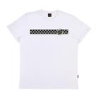 Camiseta Santa Cruz Infinite Ringed Dot SS Masculina Branco